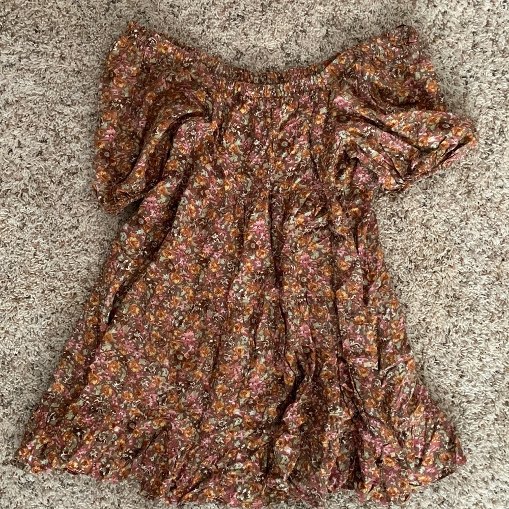Wild Fable Off the Shoulder Floral Dress, Size M, Never Worn